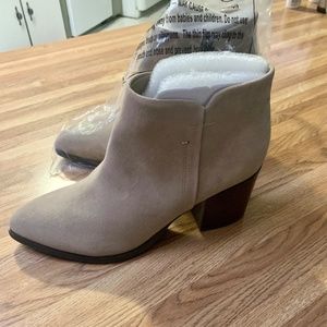 MARC FISHER Suede Ankle Bootie